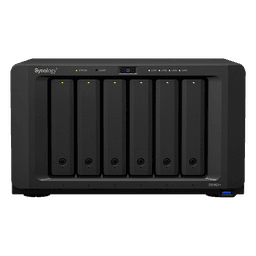 NAS Synology DiskStation DS1621+ | 6 Bahías | Procesador AMD Ryzen V1500B | 4 GB DDR4 ECC | Expansión Hasta 16 Bahías | 2 Ranuras M.2 NVMe | Puerto 10GbE RJ-45 | Compatibilidad RAID | Btrfs | Virtualización | Caché SSD.