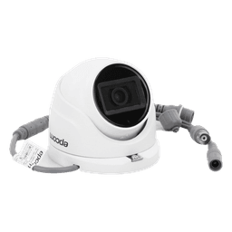 AUDIO POR COAXITRON / Turret TURBOHD 5 Megapixel / Angulo de vision 85.5° / Lente 2.8 mm / 30 mts IR EXIR / Exterior IP67 / 4 Tecnologías / dWDR