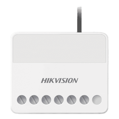 (AX PRO) Relevador Inalámbrico / 1 Entrada de Alarma 24/7 / 1 Salida de Relevador 0 a 36 Vcc (Max. 5 A)