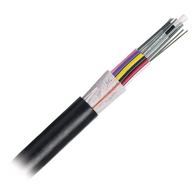 Cable de Fibra Óptica de 24 Hilos, OSP (Planta Externa), No Armada (Dieléctrica), 250um, Monomodo OS2, Precio Por Metro