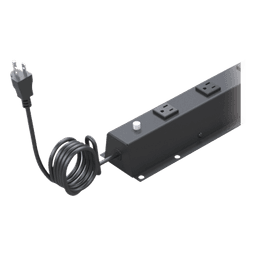 PDU Vertical de 10 Contactos (NEMA 5-15R). Volt. Ent./Sal.: 120Vca/15A compatible con Racks EIRL y EIQR. 