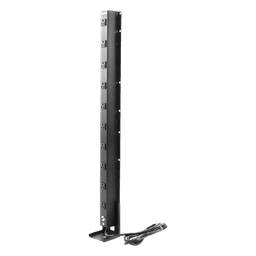 PDU Vertical de 10 Contactos (NEMA 5-15R). Volt. Ent./Sal.: 120Vca/15A compatible con Racks EIRL y EIQR. 
