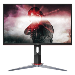 Monitor 27" GAMING Backlight-LED IPS, Resolución 1920 x 1080p 144Hz, con Entradas de Video VGA / HDMI / DISPLAYPORT .  Bisel Ultra Delgado. Compatible con VESA