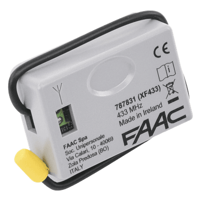 Receptor inalámbrico XF 433 para operador FAAC S418
