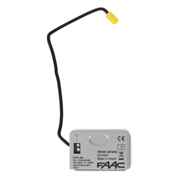 Receptor inalámbrico XF 433 para operador FAAC S418