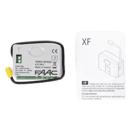 Receptor inalámbrico XF 433 para operador FAAC S418