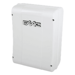 Cuadro de mando FAAC E024S para operadores abatibles  FAAC S418 y FAAC 770N 