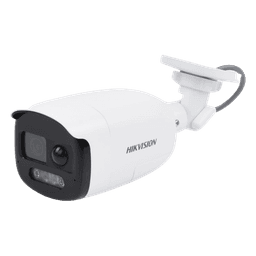 [ColorVu] Bala TURBOHD 2 Megapixel (1080p) / Imagen a Color 24/7 / Lente 2.8 mm / Luz Blanca 40 mts / Exterior IP67 / WDR 130 dB / Sensor PIR / Sirena Integrada / Salida de Audio Estrobo ROJO - AZUL / Micrófono Integrado