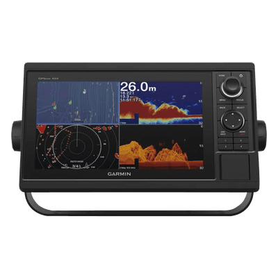 GPSMAP® 1022xsv ecosonda de 10" SIDEVÜ, CLEARVÜ y CHIRP tradicional.