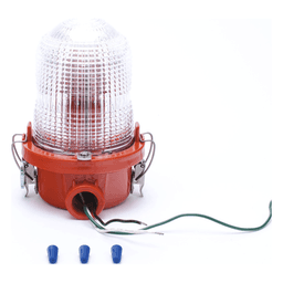 Luz de Obstáculo / FAA Tipo L-810 / LED Rojo e Infrarrojo / Baja Intensidad 32.5 cd / Cobertura 360° / Haz Vertical 10° / IP65