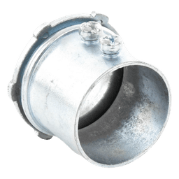 Conector 3/4" (19mm) pared delgada con tornillo tipo americano galvanizado etiqueta verde