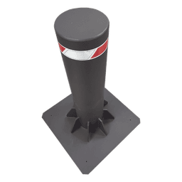 Bolardo Fijo de Alta Seguridad de 220 mm de Diámetro / Fabricado en Acero al Carbón 