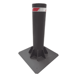 Bolardo Fijo de Alta Seguridad de 220 mm de Diámetro / Fabricado en Acero al Carbón 