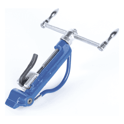 Flejadora Manual Ajustable con Corte para Fleje de 3/4" y 5/8".