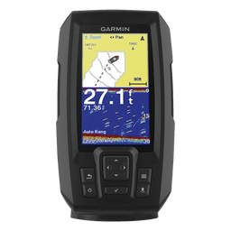 Fishfinder STRIKER™ Plus 4 con GPS Integrado / Pantalla QSVGA 272 x 480 píxeles / Frecuencias 50-200 kHz / Potencia 200 W RMS / Tecnología de Ganancia Automática / Sensor de Temperatura / Resistencia al Agua IPX7