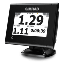 Sistema GPS Simrad P2005 con Antena GS70 / Pantalla Táctil a Color 5 Pulgadas / GPS + GLONASS / Navegador y Brújula GPS / Compatible con Radar, ECDIS y Autopiloto / Conexión Directa con Antena / Escalable con MX Junction Box