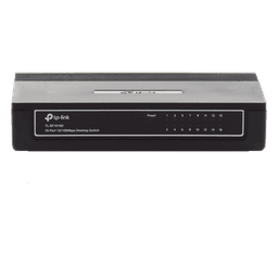 Switch no administrable de 16 puertos 10/100 Mbps para escritorio
