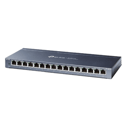 Switch Gigabit no administrable de 16 puertos 10/100/1000 Mbps para escritorio