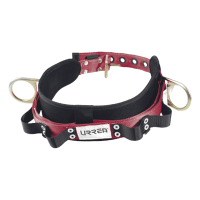 Cinturón para liniero, talla 36, con bandas para porta herramientas y dos anillos tipo D.