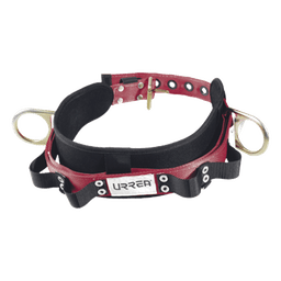 Cinturón para liniero, talla 36, con bandas para porta herramientas y dos anillos tipo D.