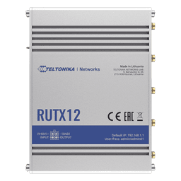 Router Industrial Dual LTE Cat 6 / 600 Mbps / 5 Puertos Gigabit / WiFi 5 / Doble SIM / GNSS / PoE / -40°C a 75°C