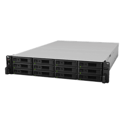 Servidor de Almacenamiento Synology RackStation RS3621RPxs | 12 Bahías | Procesador Intel Xeon D-1531 de 6 Núcleos | 8 GB DDR4 ECC | Expandible a 36 Bahías | Energía Redundante | Compatible con Virtualización y RAID.
