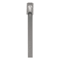Cincho PanSteel de Acero Inoxidable Tipo 304, 362mm largo x 4.6mm ancho, Color Metálico, Paquete de 100pz