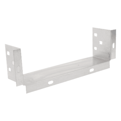 Conector de Escalera de Aluminio a Tablero (Caja) / Peralte 3 1/4" / Ancho 12" / Incluye Tornillería (CHCEC314X912K)
