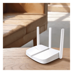 Router Inalámbrico N / 2.4 GHz de 300 Mbps / 1 Puerto WAN 10/100 Mbps / 3 puertos LAN 10/100 Mbps /  3 antenas de 5 dBi / Compatible con IPTV e IPV6