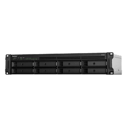 Servidor de Almacenamiento en Red RackStation RS1221+ | 8 Bahías | Expansión a 12 Bahías | CPU AMD Ryzen V1500B | 4 GB DDR4 ECC | RAID Soportado | 10/25GbE | Synology High Availability | Protección de Datos Integral.
