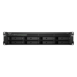 Servidor de Almacenamiento en Red RackStation RS1221+ | 8 Bahías | Expansión a 12 Bahías | CPU AMD Ryzen V1500B | 4 GB DDR4 ECC | RAID Soportado | 10/25GbE | Synology High Availability | Protección de Datos Integral.