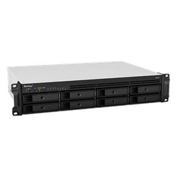 Servidor de Almacenamiento en Red RackStation RS1221+ | 8 Bahías | Expansión a 12 Bahías | CPU AMD Ryzen V1500B | 4 GB DDR4 ECC | RAID Soportado | 10/25GbE | Synology High Availability | Protección de Datos Integral.