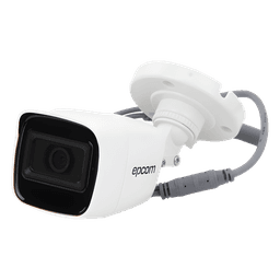 Cámara Bala TURBOHD / 2 Megapixel / Gran Angular 106.4° / IR 25 m (82 ft) / IP66 / Audio por Coaxitron / 4 Tecnologías