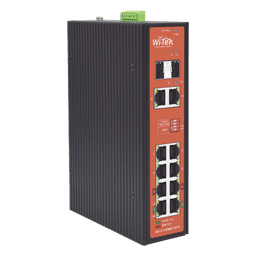 Switch PoE Industrial No administrable / Puertos 1-2 PoE 802.3 af/at y PoE 24 Vcc Pasivo 30W / Puertos 3-4 PoE 802.3 af/at/bt Hasta 60W / Puertos 5-8 PoE 802.3 af/at Hasta 30W / Los 8 puertos son Gigabit + 2 SFP combo / Presupuesto 300W