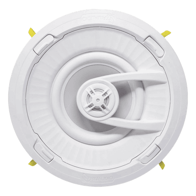 Altavoz de 7 " | montaje de Techo | Diseño TruGrip | Instalacion Sin Herramientas | Woofer de Polipropileno Blanco con Quick Connect 