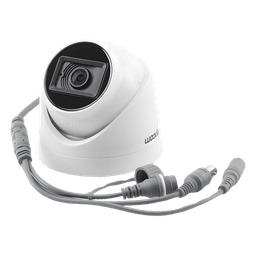Cámara Domo TURBOHD / 2 Megapixel / Gran Angular 106.4° / IR 20 m (65.6 ft) / Audio por Coaxitron / Interior / 4 Tecnologías