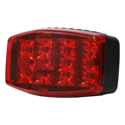 Luz Frontal Ultra Brillante para motocicleta, color rojo