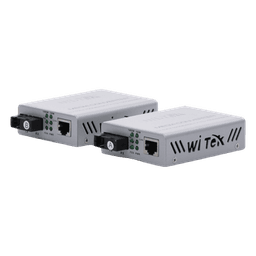 Convertidor de medios / Hasta 20 Km / 1 puerto SC/UPC 1000Mbps / 1 puerto RJ45 1000Mbps / WL: Tx 1310nm - Rx 1550nm / incluye 2 piezas A y B