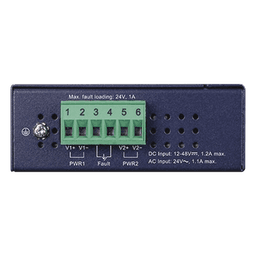 Switch Industrial No Administrable / 8 Puertos Gigabit 10/100/1000T / IP30 / Riel DIN y Pared / -40 a 75°C / 12-48 VDC