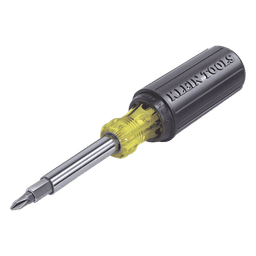 Desarmador Multipunta, 11 en 1, con Puntas Phillips, Ranuradas, Cuadradas y Torx.
