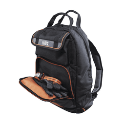 Mochila para Herramientas Tradesman Pro™ de 44.5 cm en Color Negro con 35 Bolsillos (No incluye herramientas).