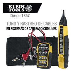 Kit de Generador de Tono y  Sonda de Rastreo para Cableado (RJ11/RJ45). Incluye  Bolsa de Protección.