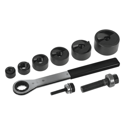 Juego de 6 Sacabocados de 1/2 a 2 Pulgadas (12.7 a 50.8 mm). con Estuche