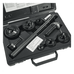 Juego de 6 Sacabocados de 1/2 a 2 Pulgadas (12.7 a 50.8 mm). con Estuche