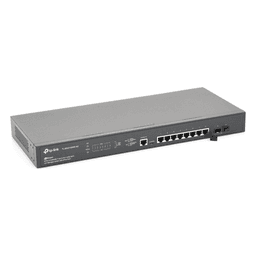 Switch L2+ Omada PoE+ / 8 Puertos PoE+ MultiGigabit 2.5G / 2 Puertos SFP+ 10G / 2 Puertos Consola (RJ45 y microUSB) / Administración Centralizada Omada o Stand-Alone / Multicast IGMP / Presupuesto PoE 240W / Montaje en Rack / (SG3210XHPM2)
