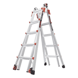 Escalera Multi-Posiciones de 6.7 m (22') para Suelos Inclinados o con Desniveles. 