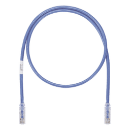 Cable de Parcheo UTP, Cat6A, 24 AWG, CM, Color Azul, 15.24 Metros (50 Pies)