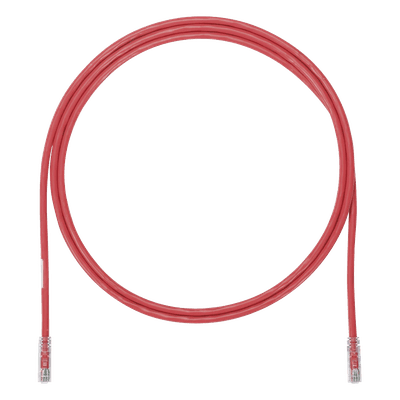Cable de Parcheo UTP / Cat6A / 24 AWG / CM / 1.52 m (5 pies) / Rojo