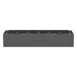 Organizador de Cables Horizontal PatchRunner™, Sencillo (Solo Frontal), Para Rack de 19in, 2UR