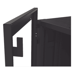 Gabinete Profesional para Telecomunicaciones de 24UR, 600 mm de Ancho x 1000 mm de Profundidad, Se envía el Gabinete Armado.